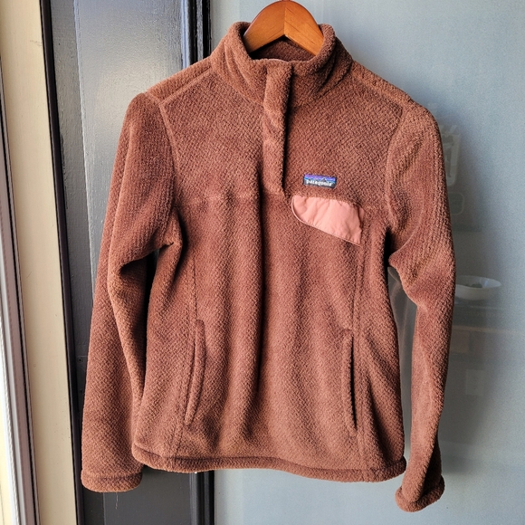 Patagonia Women's Re-Tool Snap-T Fleece Pullover Small Pocket Snap Buttons - Picture 2 of 10